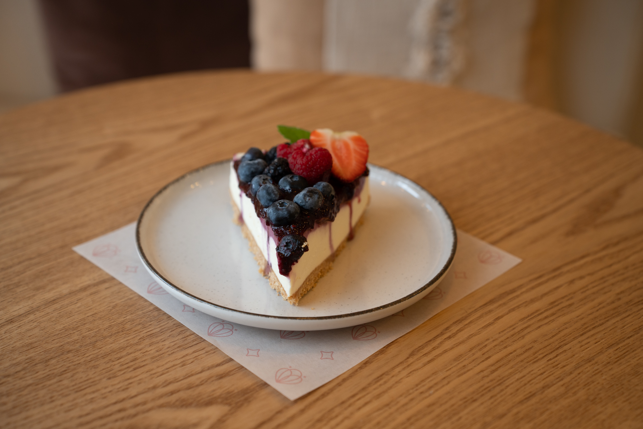 Cheesecake de Frutas Vermelhas