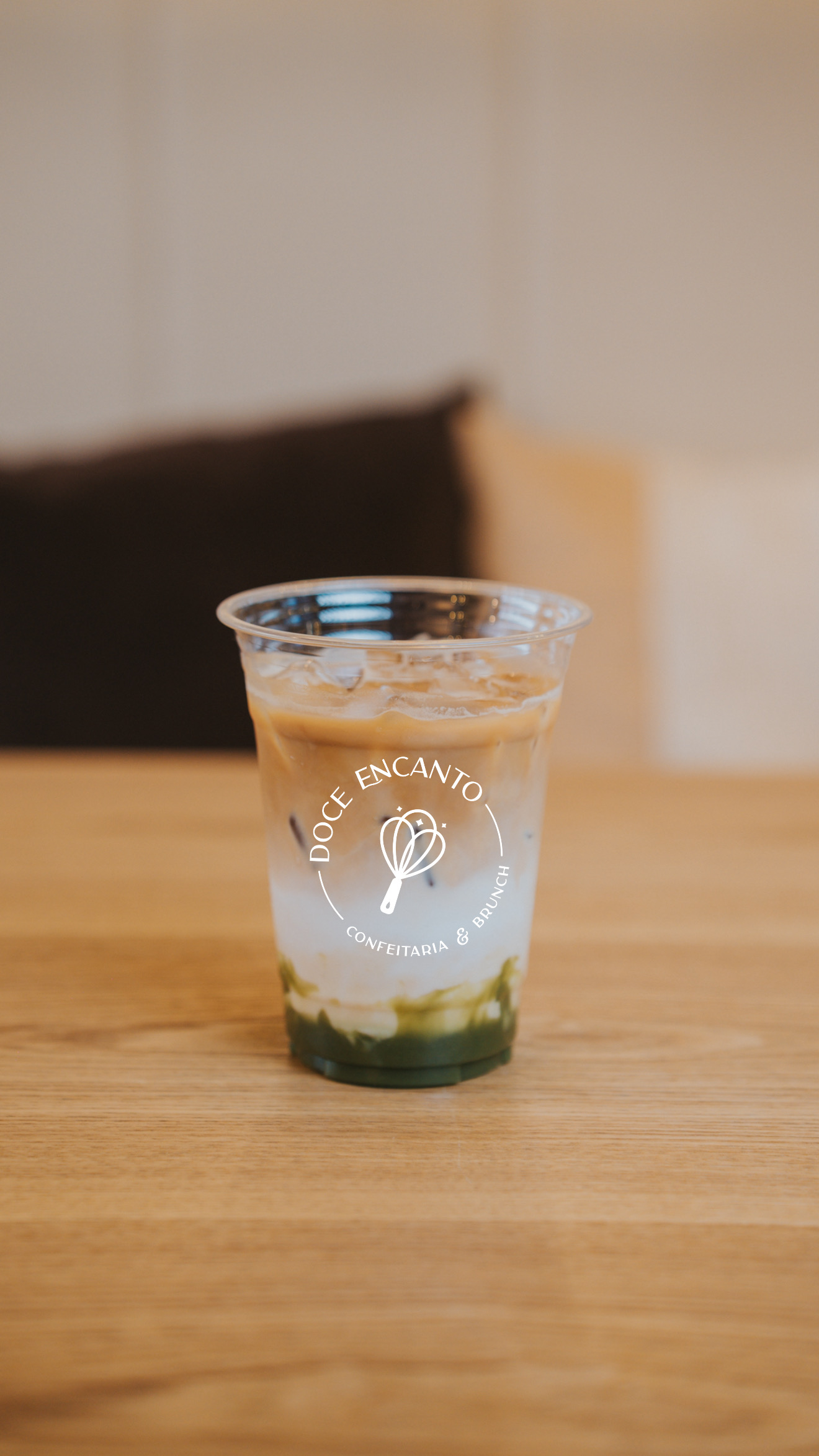 Iced Latte Pistácio