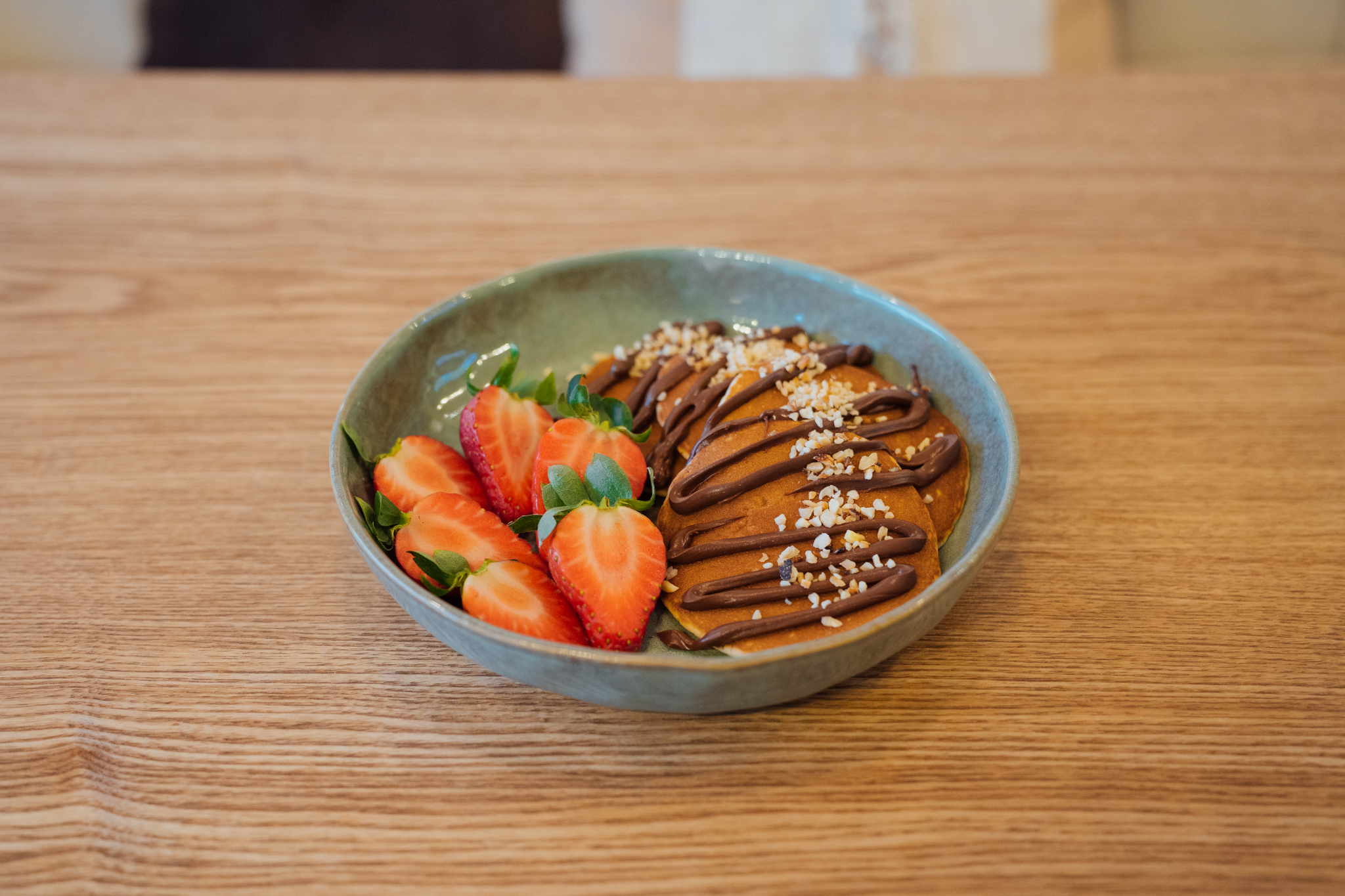 Panqueca Nutella & Morango