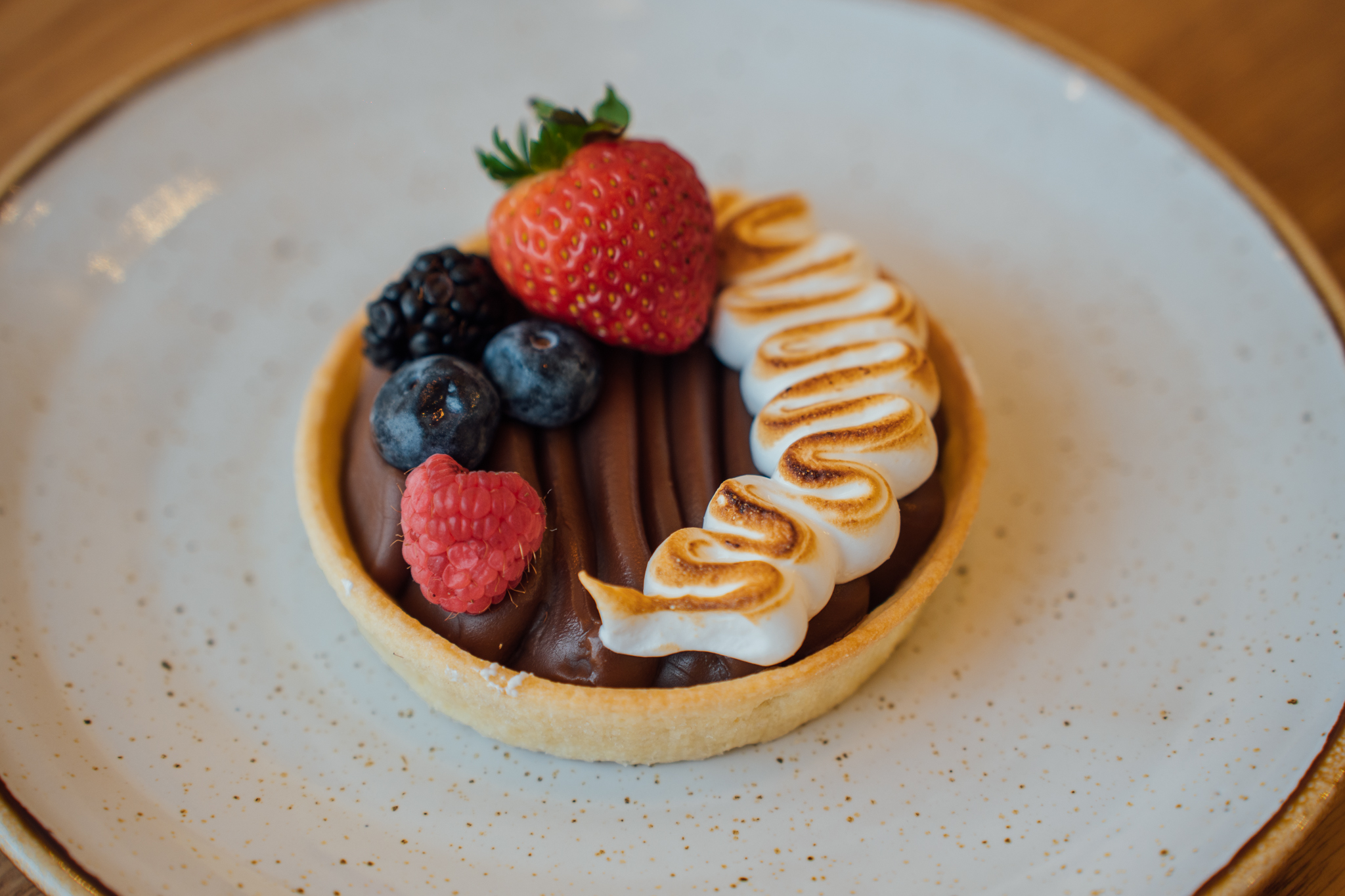 Tartelete Brigadeiro Belga & Frutas